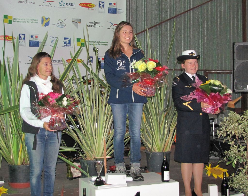 le podium du CDF Féminin 2014